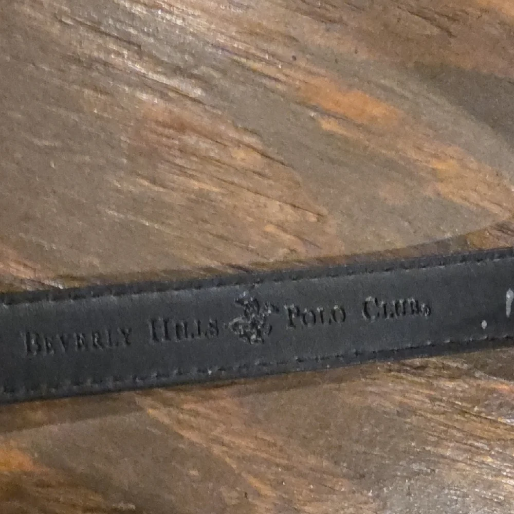 Beverly Hills Polo Club Kids' Sleek Black Belt